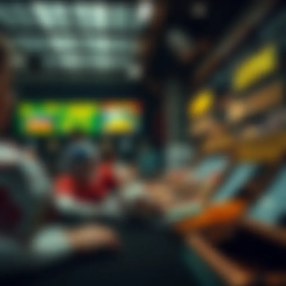 A historical timeline showcasing the evolution of lotteries and sports betting.